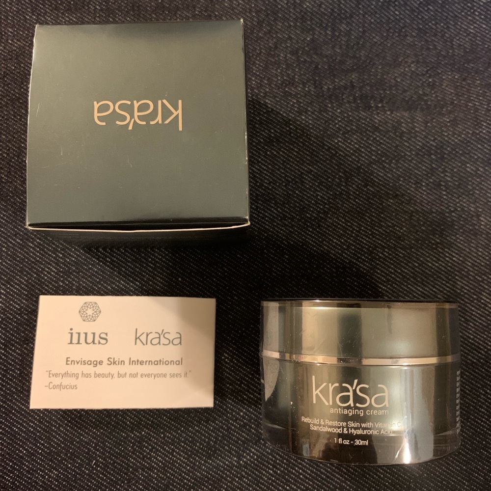 Kra’sa Antiaging Cream 1 oz Rare ex 05/2020 sealed w/ box